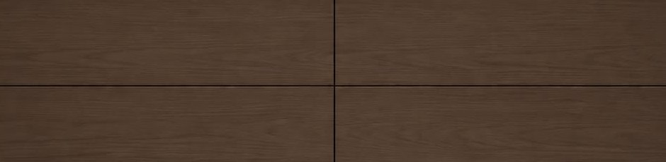 Walnut drawer fronts of the vanity, detail from a render