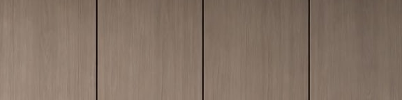 A detail: light-oak cabinet fronts from a kitchen we designed. Render.